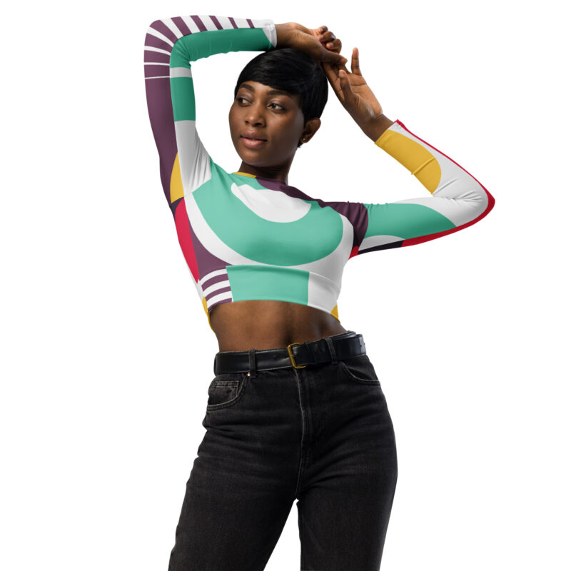 Balance Beam Recycled long-sleeve crop top - Image 3