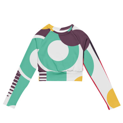 Balance Beam Recycled long-sleeve crop top