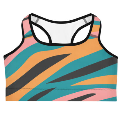 Zebra Pop Sports bra