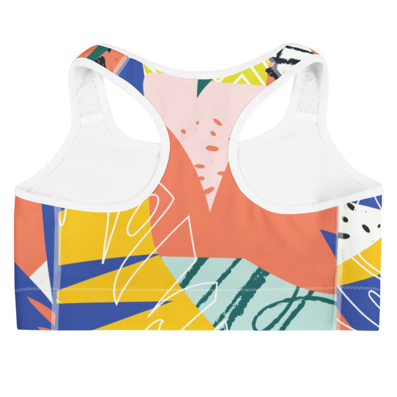Color Bloom Sports bra - Image 2