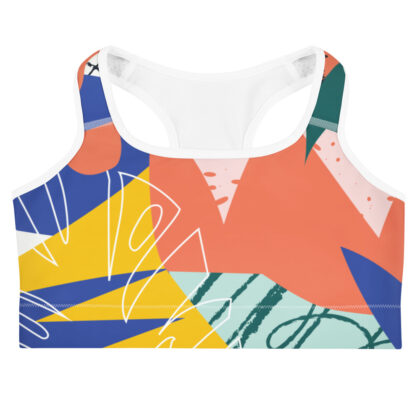 Color Bloom Sports bra