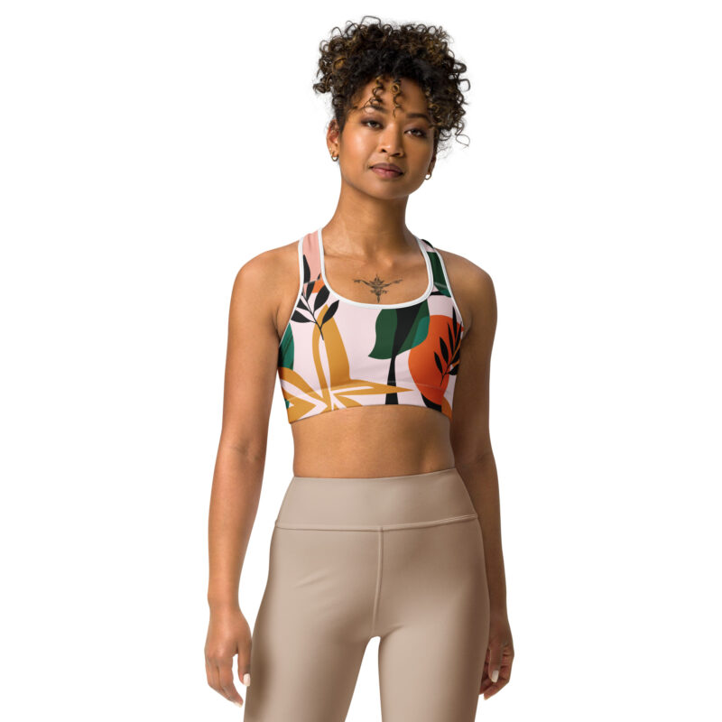 Autumn Bloom Sports bra - Image 3